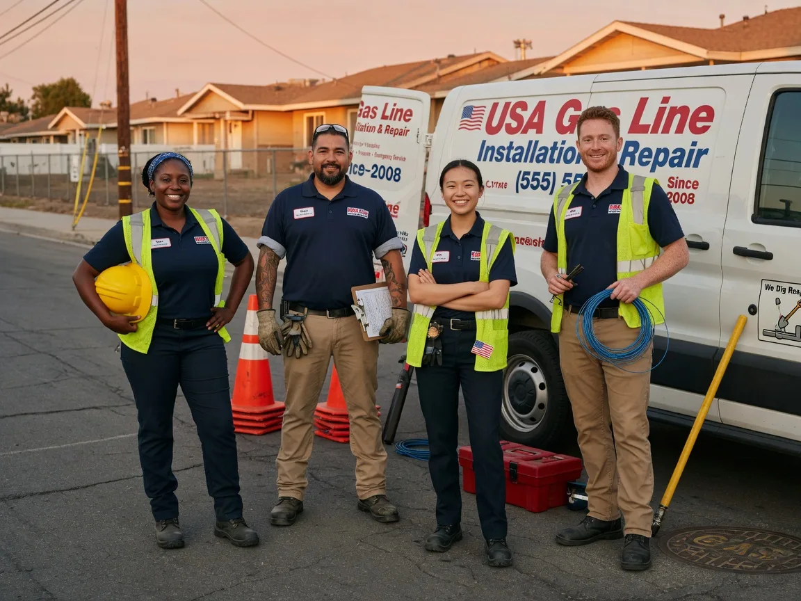 Gas Line Installation company in Breese, IL
